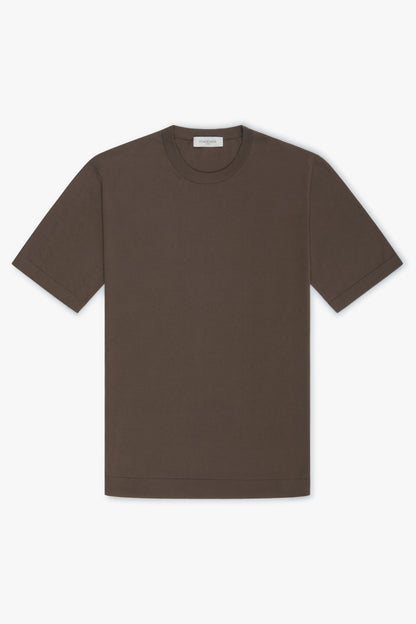 Brown short sleeve shirt