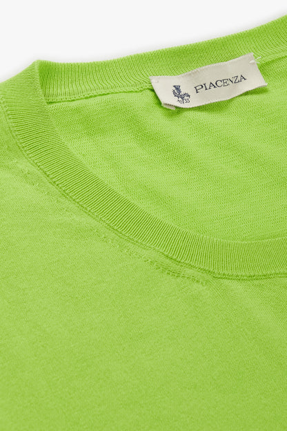Fluorescent green long-sleeved shirt