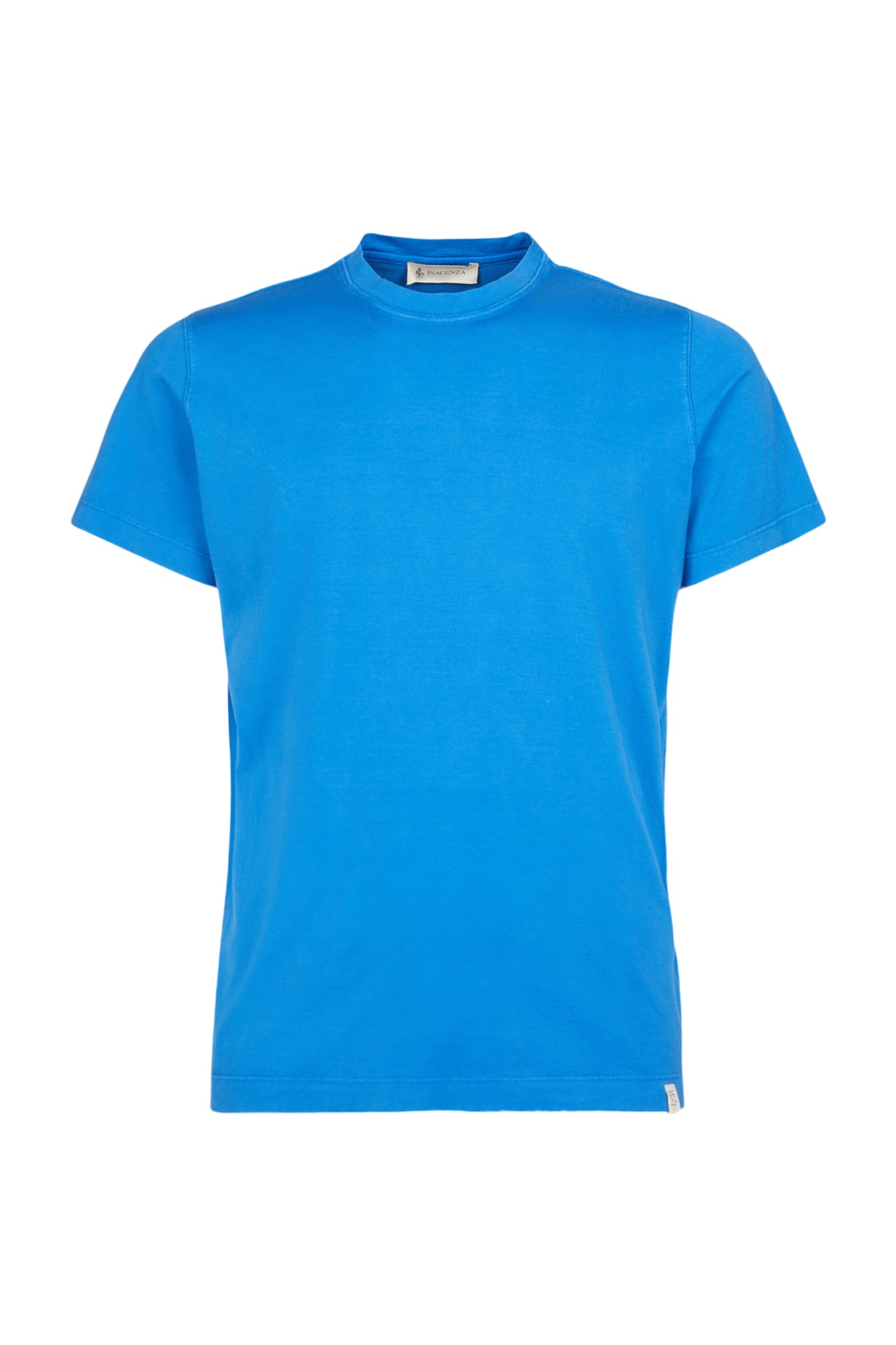 T-Shirt Azzurro Capri 100% Cotone - Piacenza Cashmere