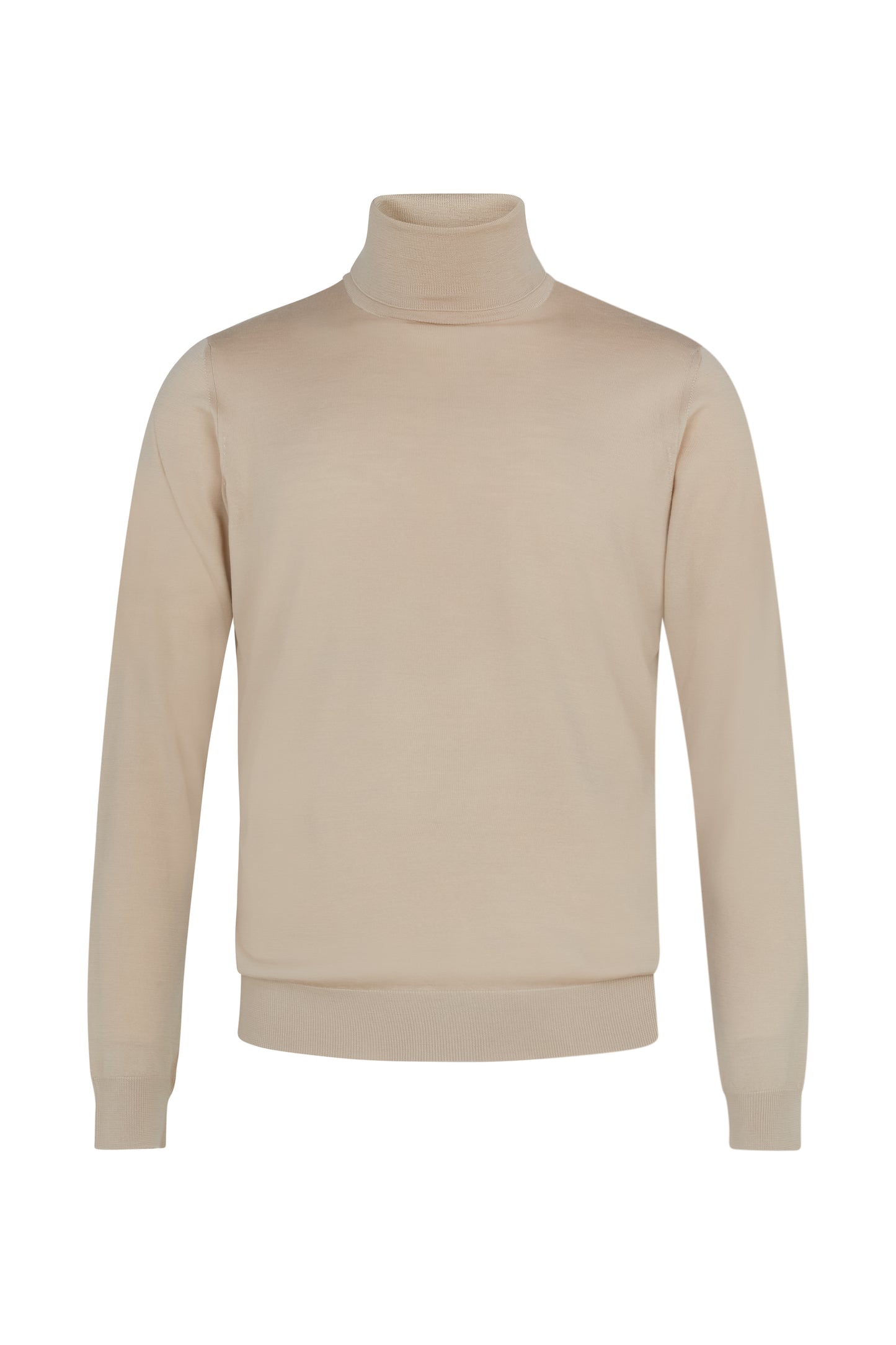 Lightweight 100% sustainable and traceable wool turtleneck