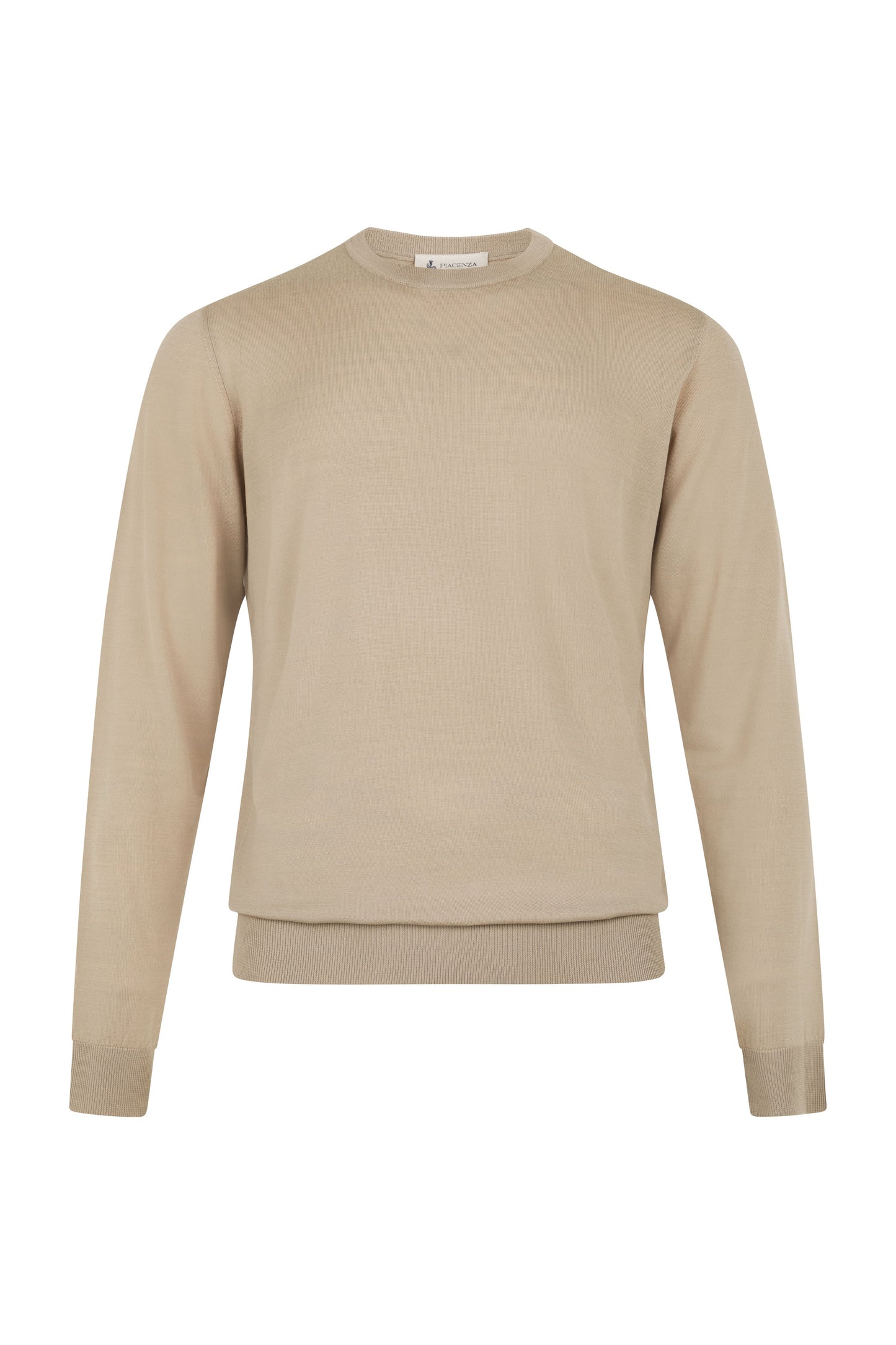 Lightweight 100% sustainable and traceable wool crewneck