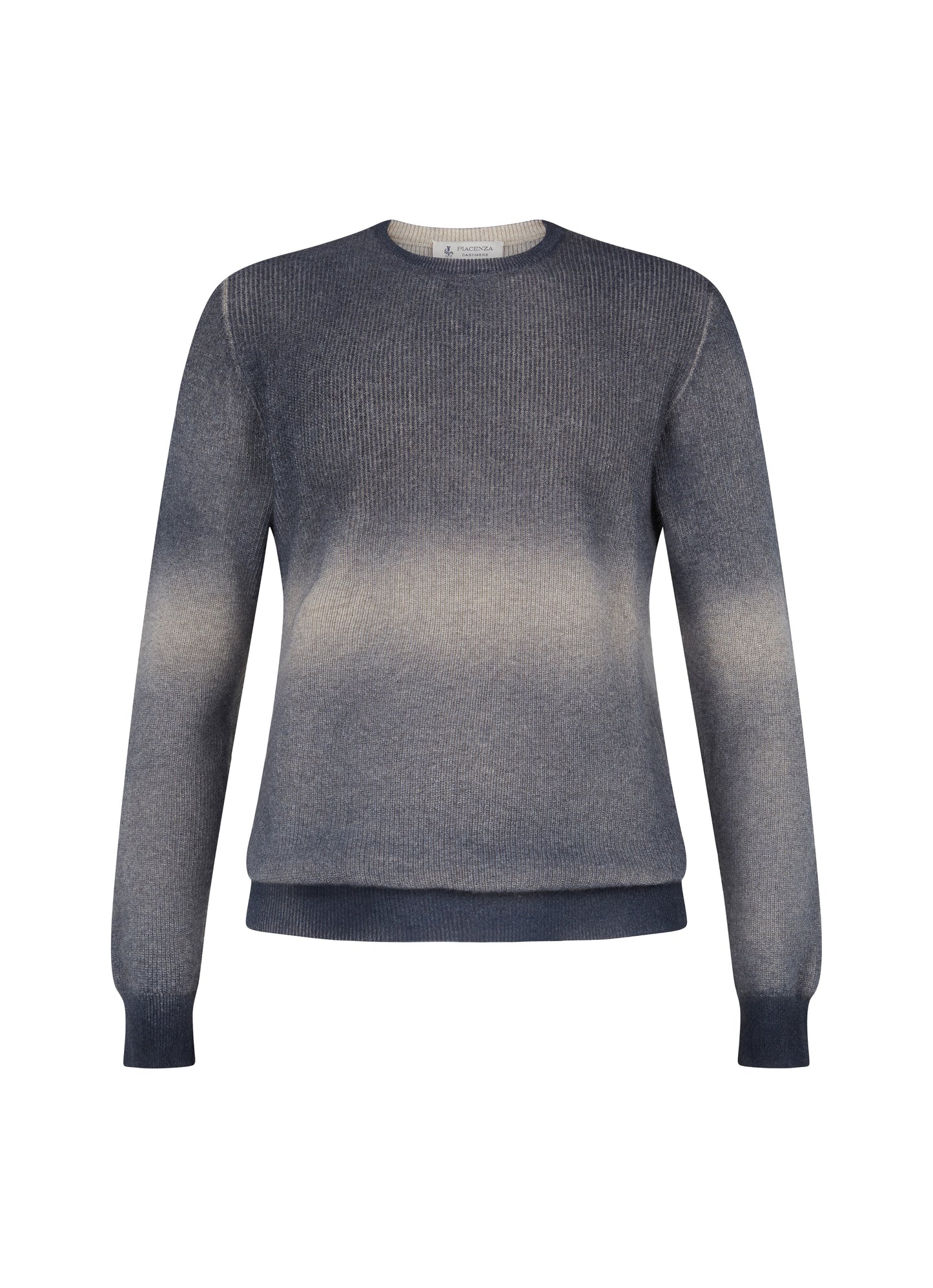 Blue cob point airbrushed crewneck
