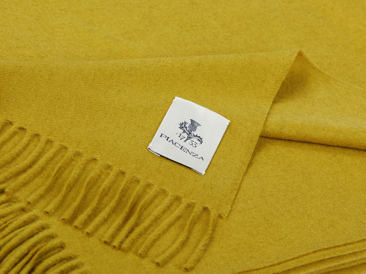 Aeternum Yellow Plaid in pure Cashmere