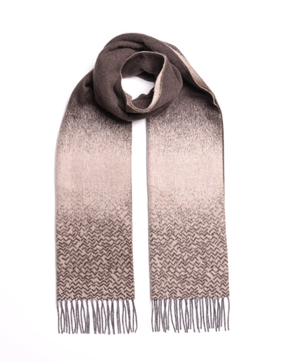 Cattelan scarf in brown tones in Cashmere Silk