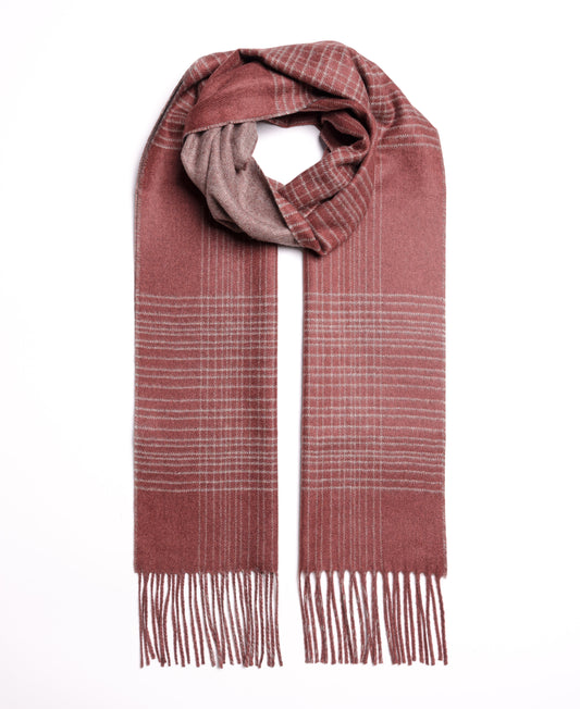 Red Fellini scarf in Cashmere Silk