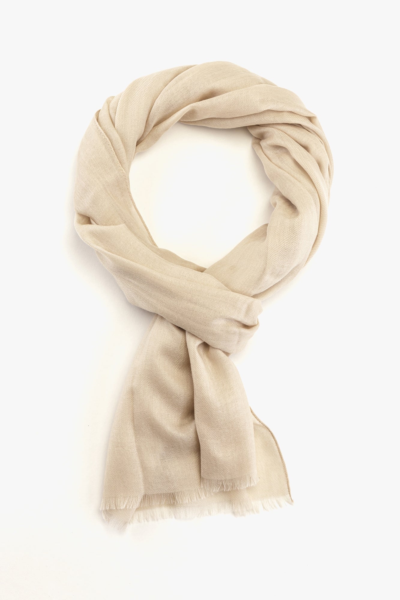 CHIC Stola in Cashmere Panna - Piacenza Cashmere