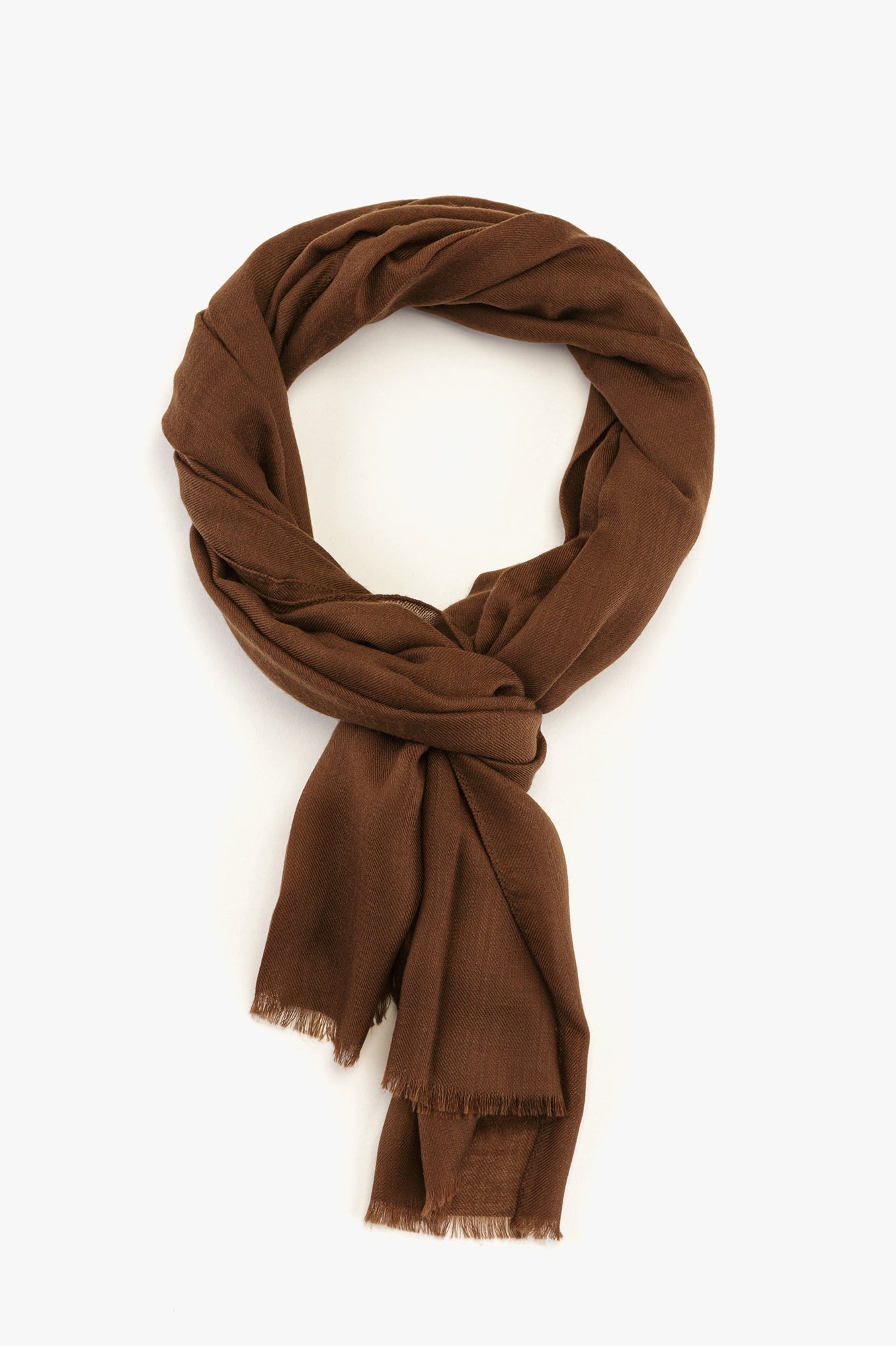 CHIC Stola in Cashmere Woody Brown - Piacenza Cashmere
